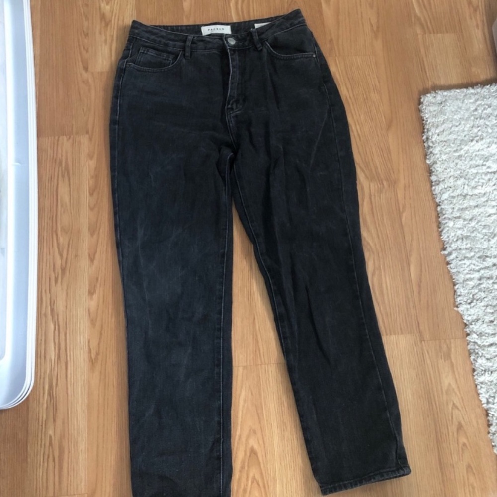 Pacsun black mom jeans size 26